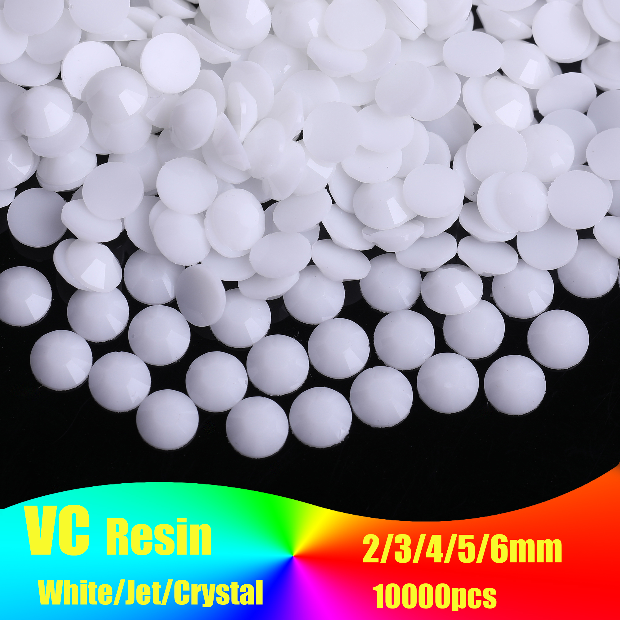 Embellishment Glue Craft - Resin White Jelly Rhinestones Embellishments For