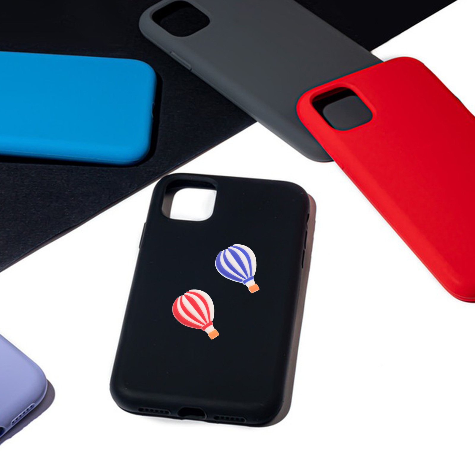 Embellishment Crafts - 20Pcs Hot Air Balloon Phone Case