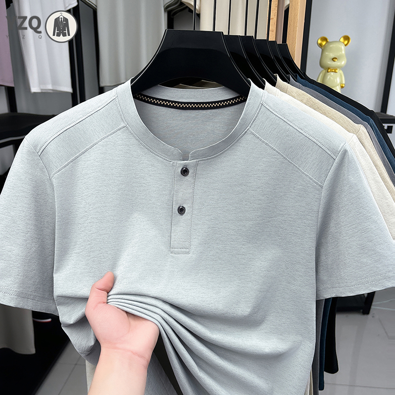 2026 Fashion Men's Henley Neck - огляд і ціна Embellish Knit