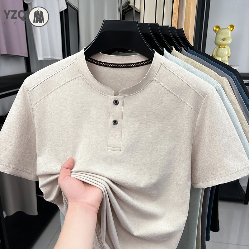 2026 Fashion Men's Henley Neck - огляд і ціна Embellish Knit
