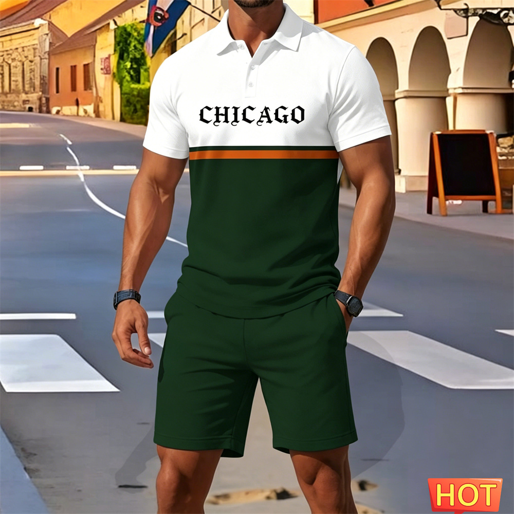 Summer man 2 piece outfits Men - огляд і ціна Embellish Knit
