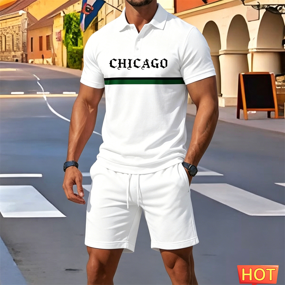 Summer man 2 piece outfits Men - огляд і ціна Embellish Knit