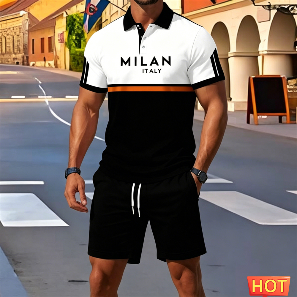 Summer man 2 piece outfits Men - огляд і ціна Embellish Knit