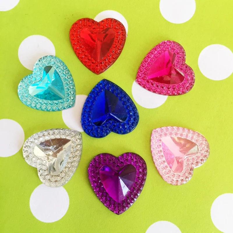 30pcs 20mm Acrylic Rhinestones - огляд і ціна Embellishment Glue Craft