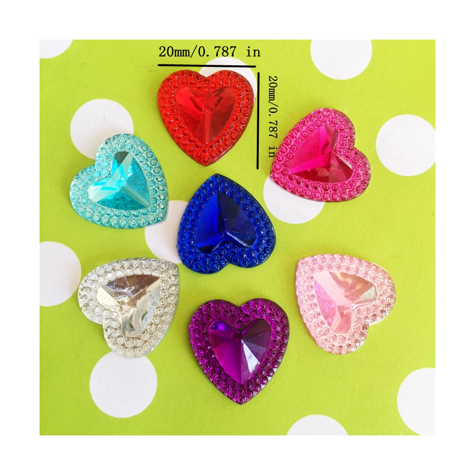 30pcs 20mm Acrylic Rhinestones - огляд і ціна Embellishment Glue Craft