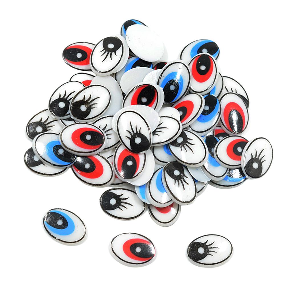 DIY Doll Eyes Plastic Flatback - огляд і ціна Embellishment Crafts