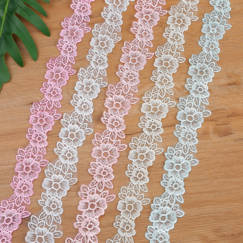 5CM Width Embroidered Organza  - огляд і ціна Lace Ribbon Trim