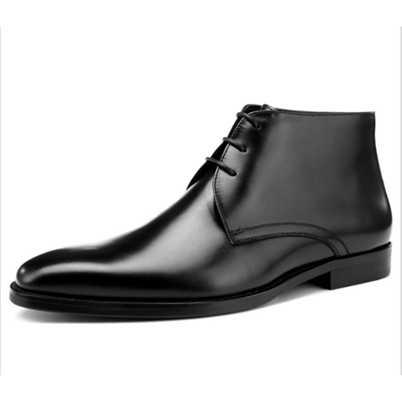 Men's Calf Leather Western Ank - огляд і ціна Guipure Lace Panel