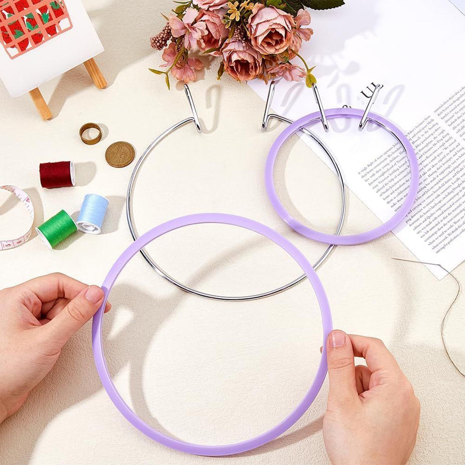 Hoop For Cross Stitching Metal - огляд і ціна Embroidery Embellishments