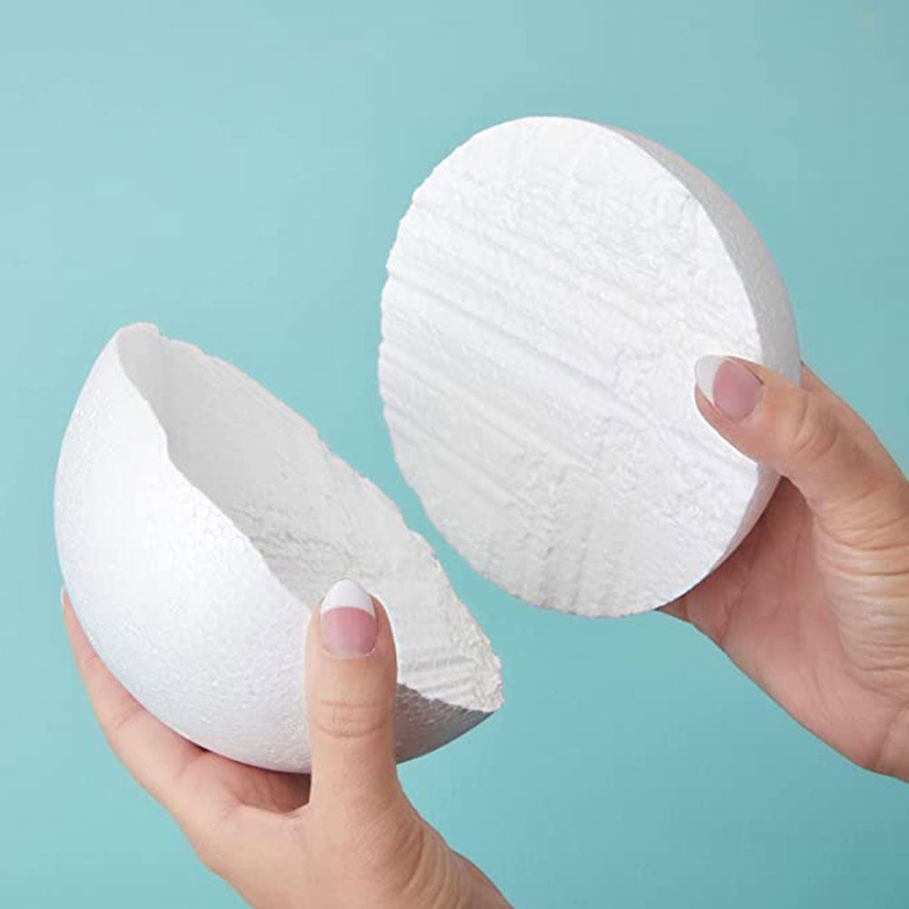 2Pcs Round Foam Spheres Lightw - огляд і ціна Embellishment Crafts