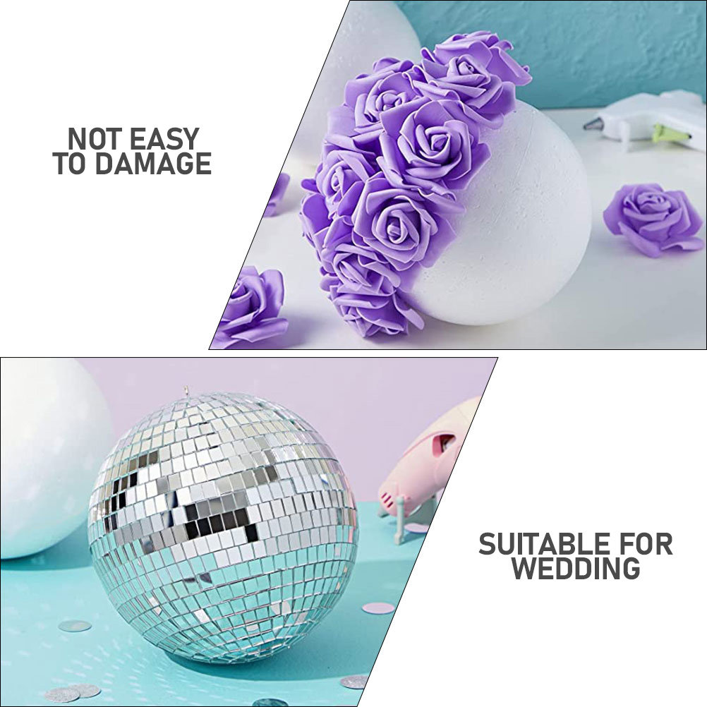 2Pcs Round Foam Spheres Lightw - огляд і ціна Embellishment Crafts