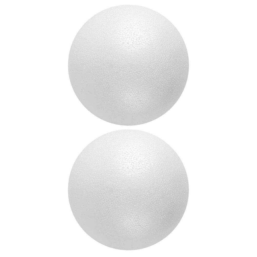 2Pcs Round Foam Spheres Lightw - огляд і ціна Embellishment Crafts