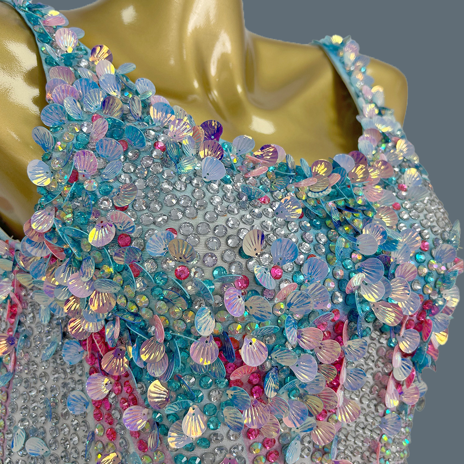 Women Sexy Stage Rhinestones S - огляд і ціна Rhinestone Banding Trim
