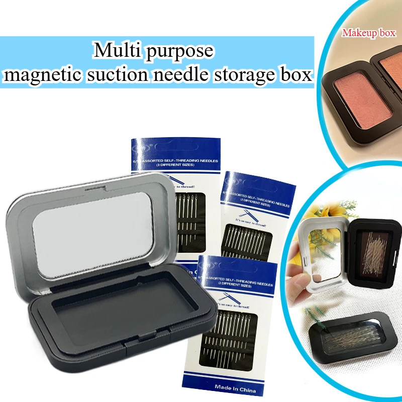 Magnetic Box Needle Suction Bo - огляд і ціна Craft Embellishment Storage