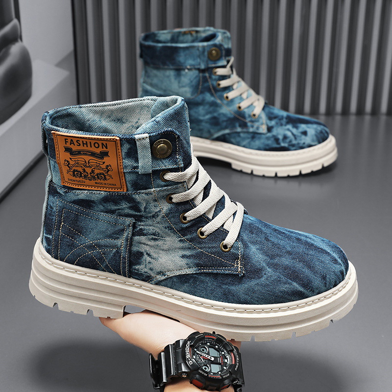 Spring High Top Mens Shoes 202 - огляд і ціна Guipure Lace Panel