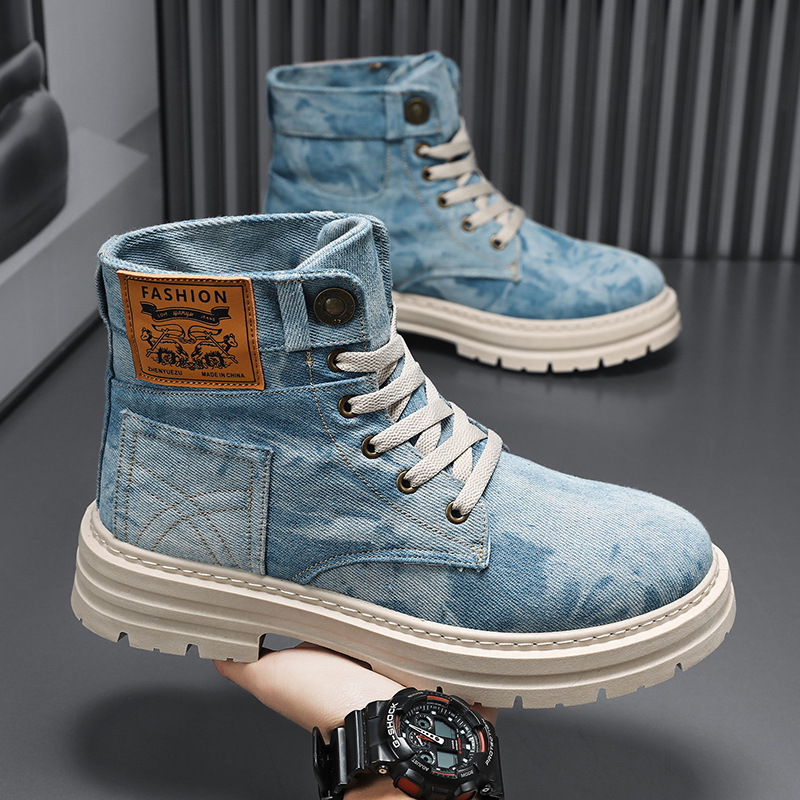 Spring High Top Mens Shoes 202 - огляд і ціна Guipure Lace Panel