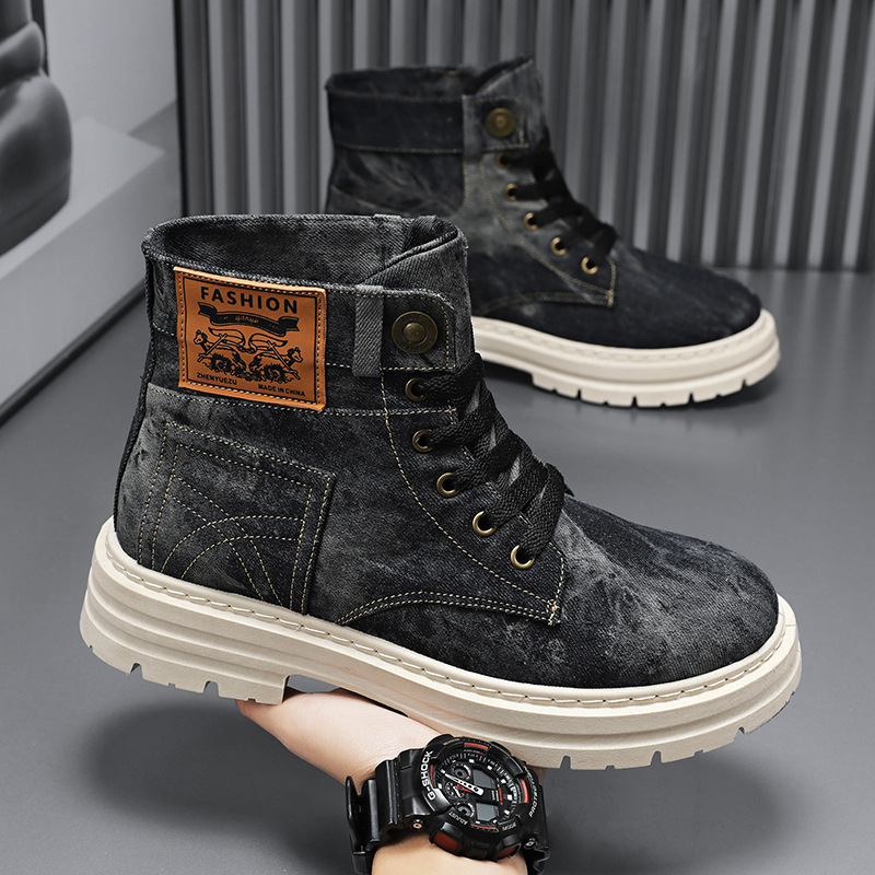 Spring High Top Mens Shoes 202 - огляд і ціна Guipure Lace Panel
