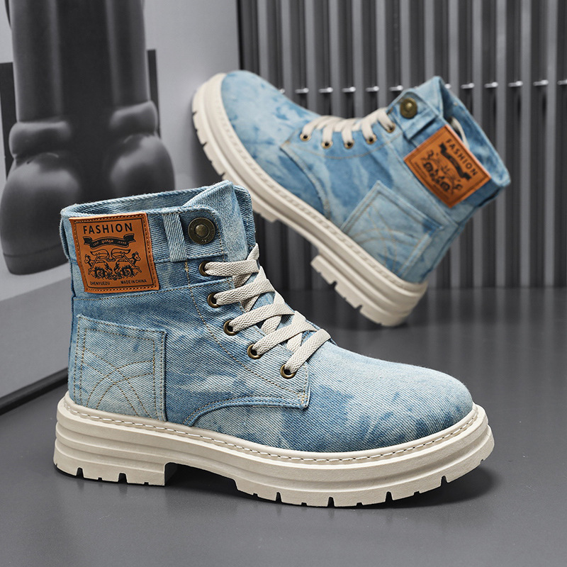 Spring High Top Mens Shoes 202 - огляд і ціна Guipure Lace Panel