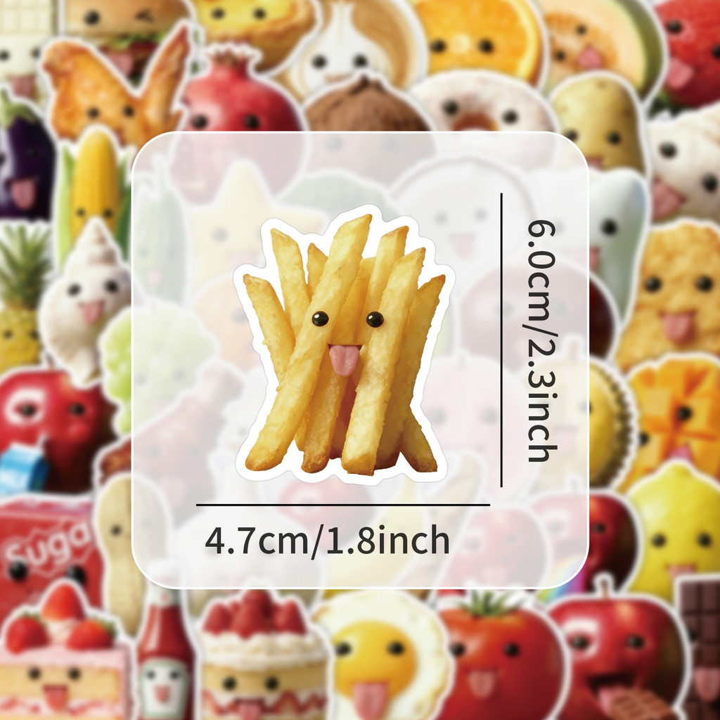 53 Pcs Abstract Art Style Food - огляд і ціна Craft Embellishment World