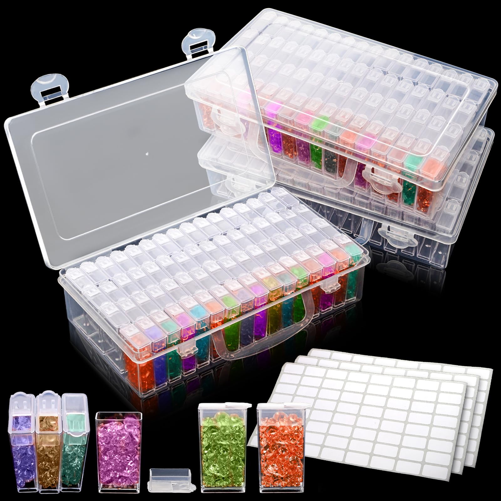 Diamond Art Storage Containers - огляд і ціна Craft Embellishment Storage