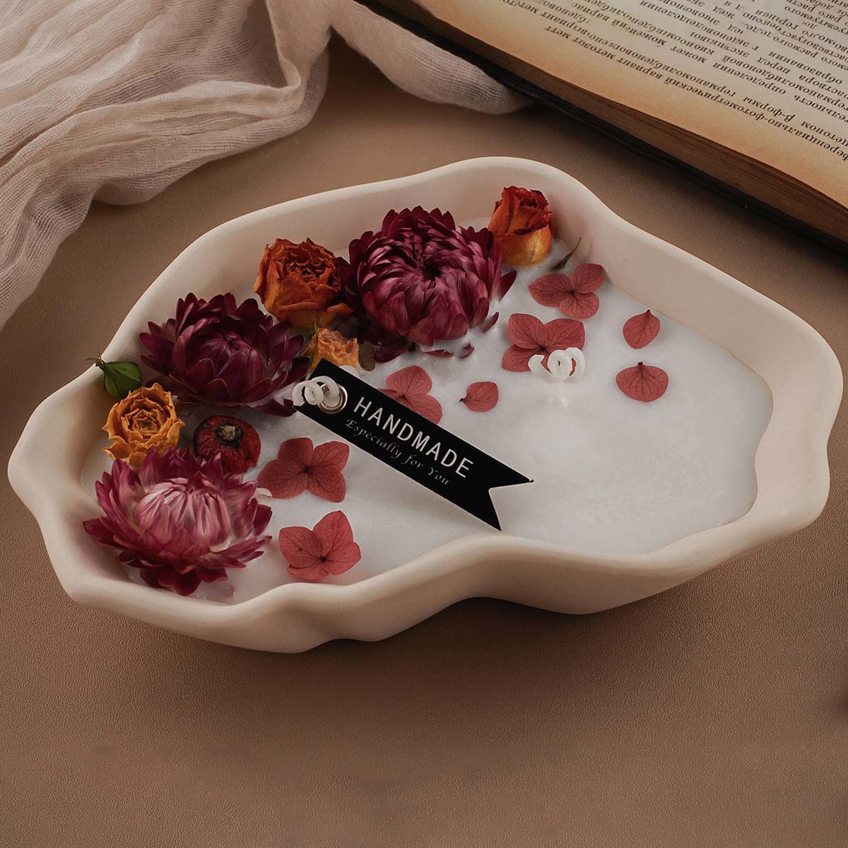 Irregular Candle Bowl Silicone - огляд і ціна Craft Embellishment Storage