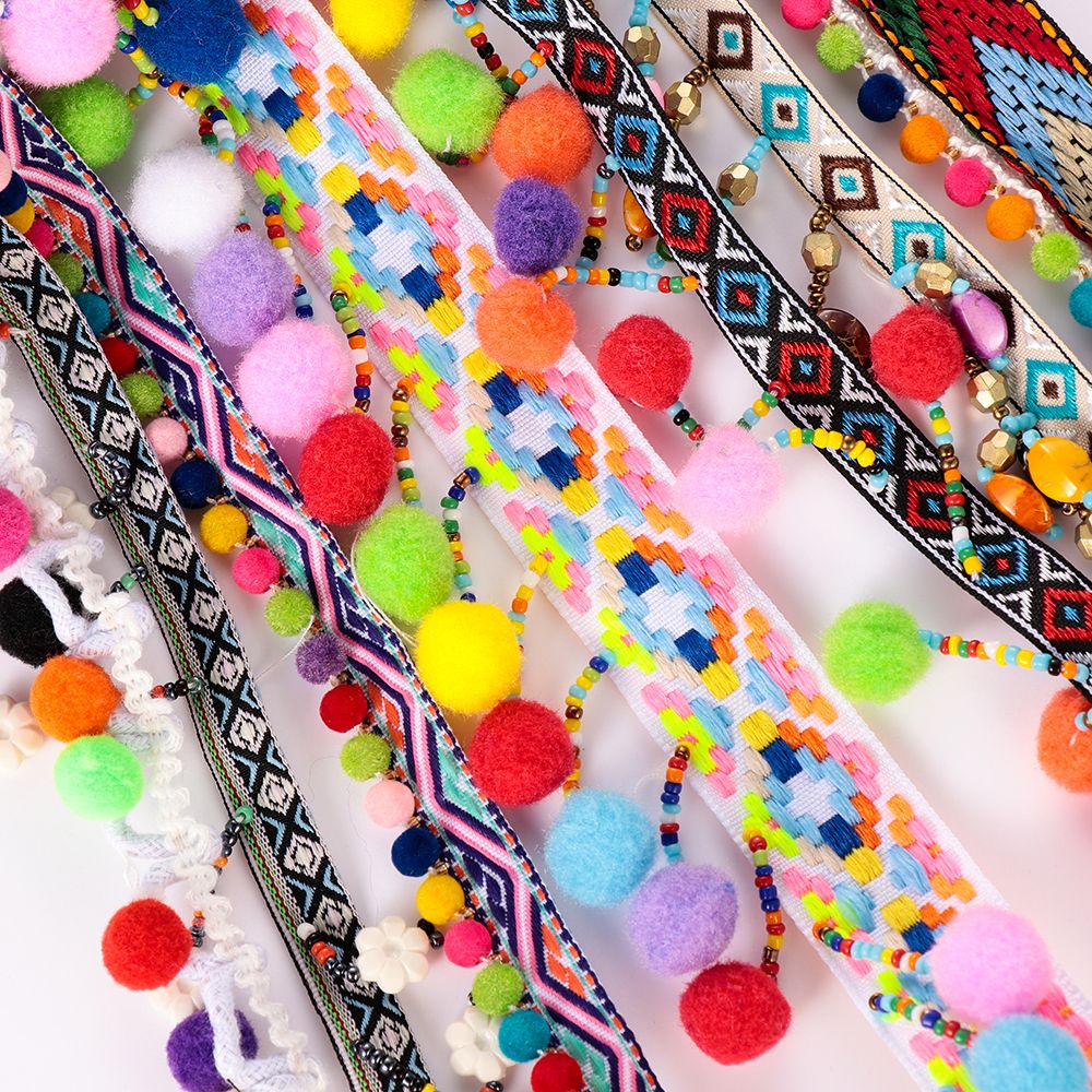 1yard Bohemia Tassel Lace Trim - огляд і ціна Lace Ribbon Trim