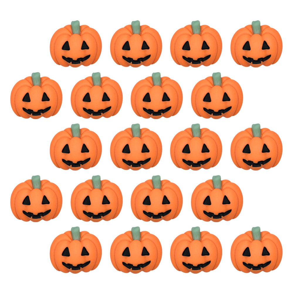 20Pcs Halloween Resin Pumpkin  - огляд і ціна Embellishment Crafts