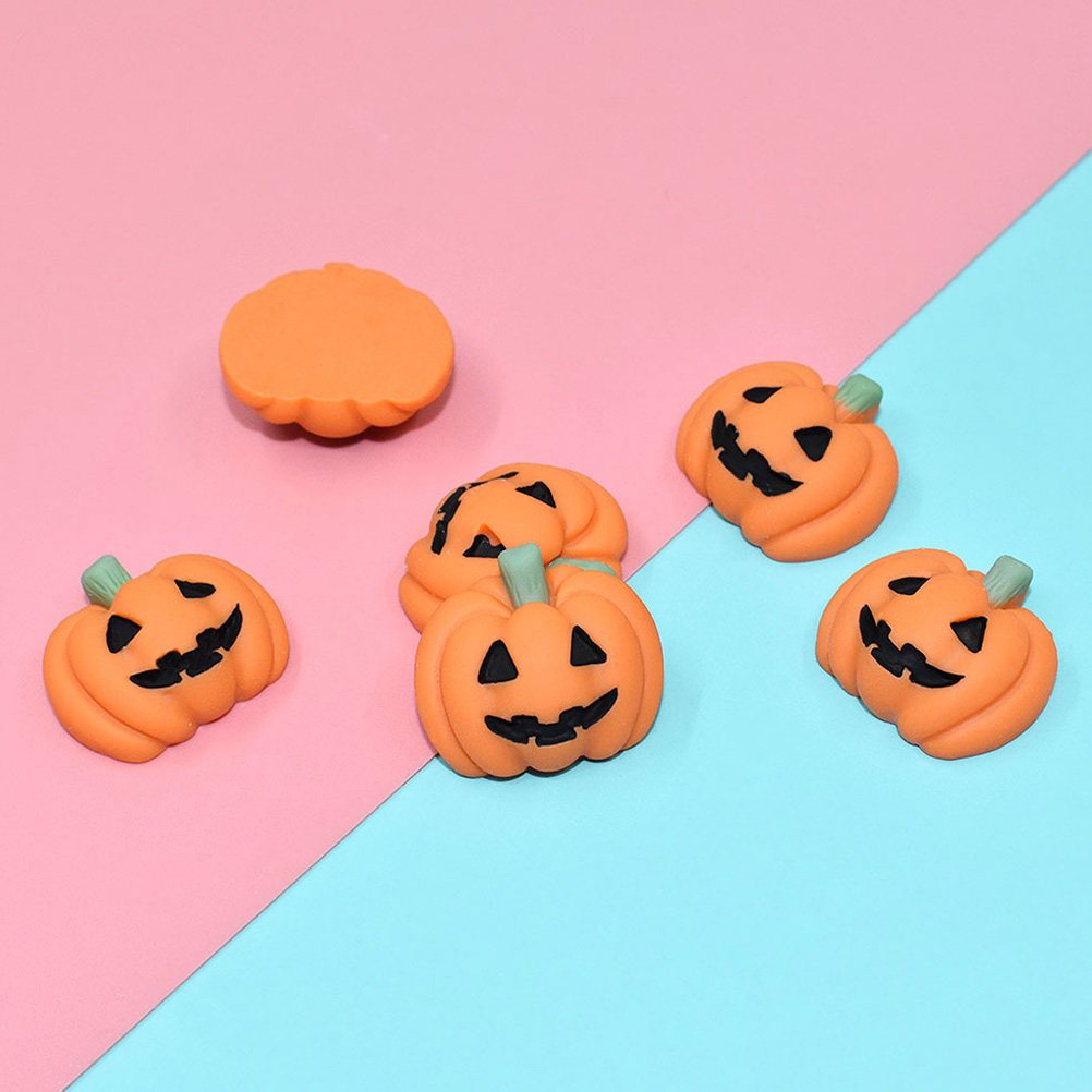 20Pcs Halloween Resin Pumpkin  - огляд і ціна Embellishment Crafts