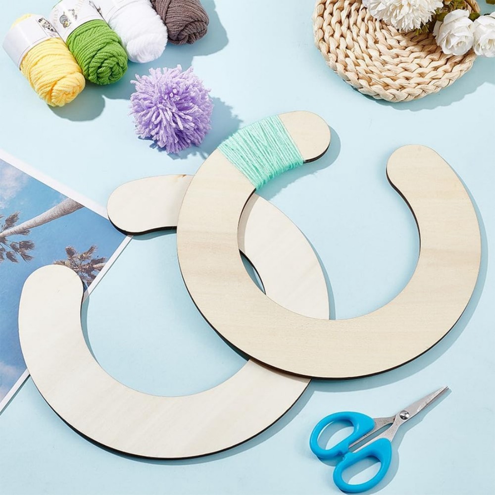 2pcs Wooden Pom Pom Maker Set  - огляд і ціна Pom Pom Maker Tool