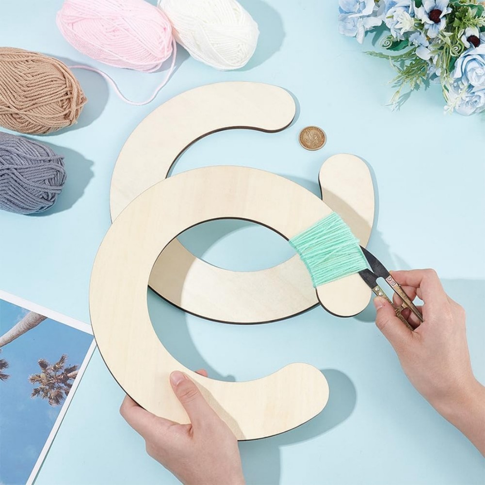 2pcs Wooden Pom Pom Maker Set  - огляд і ціна Pom Pom Maker Tool