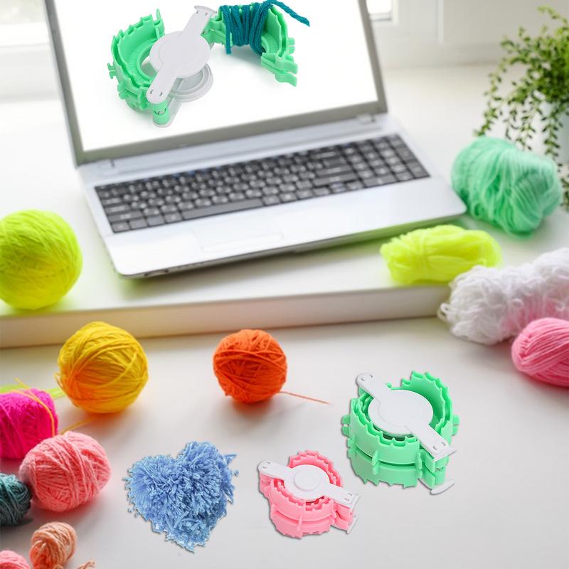 Pompom Maker Heart Shape Fluff - огляд і ціна Pom Pom Maker Tool