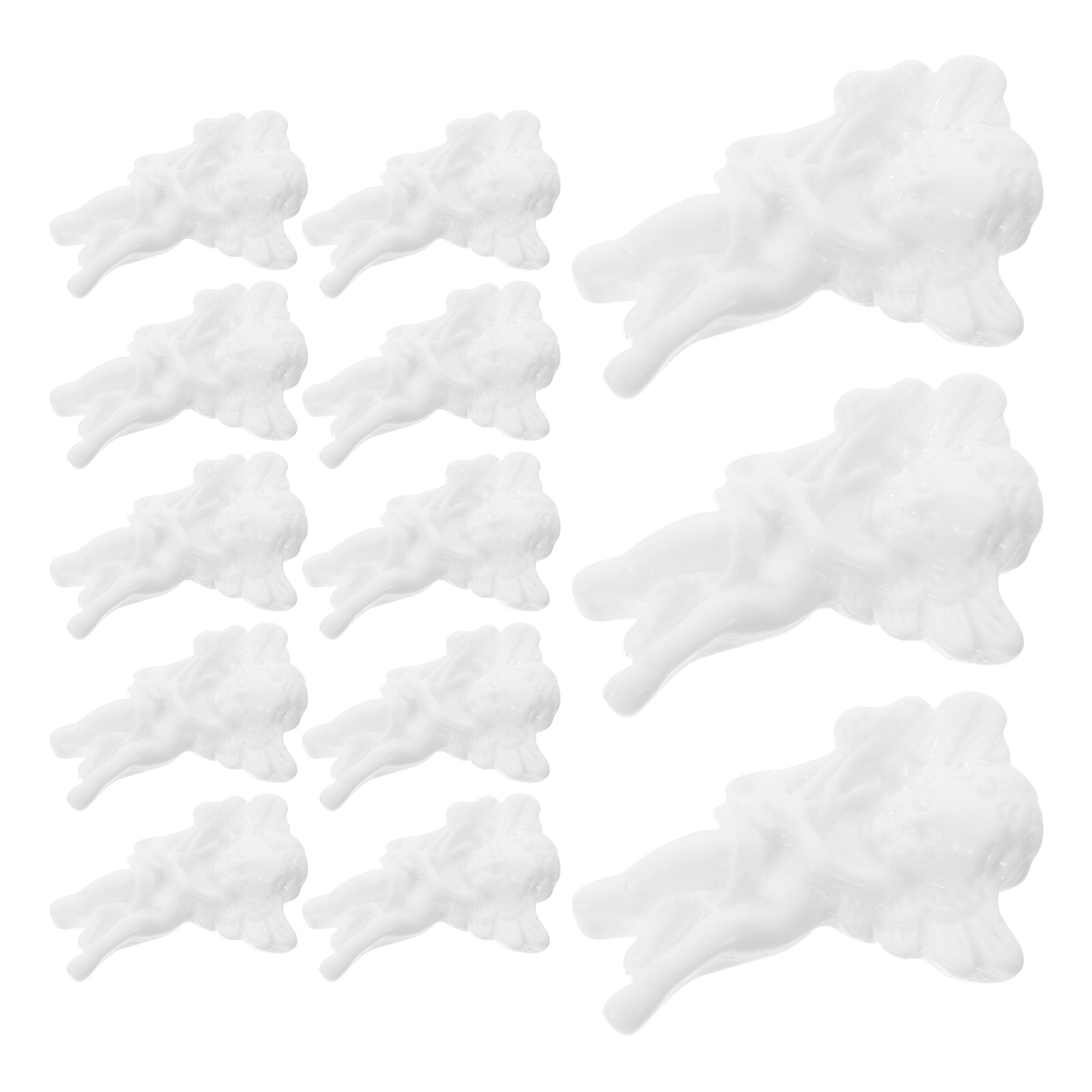 100Pcs Resin Angel Miniatures  - огляд і ціна Christmas Craft Embellishment