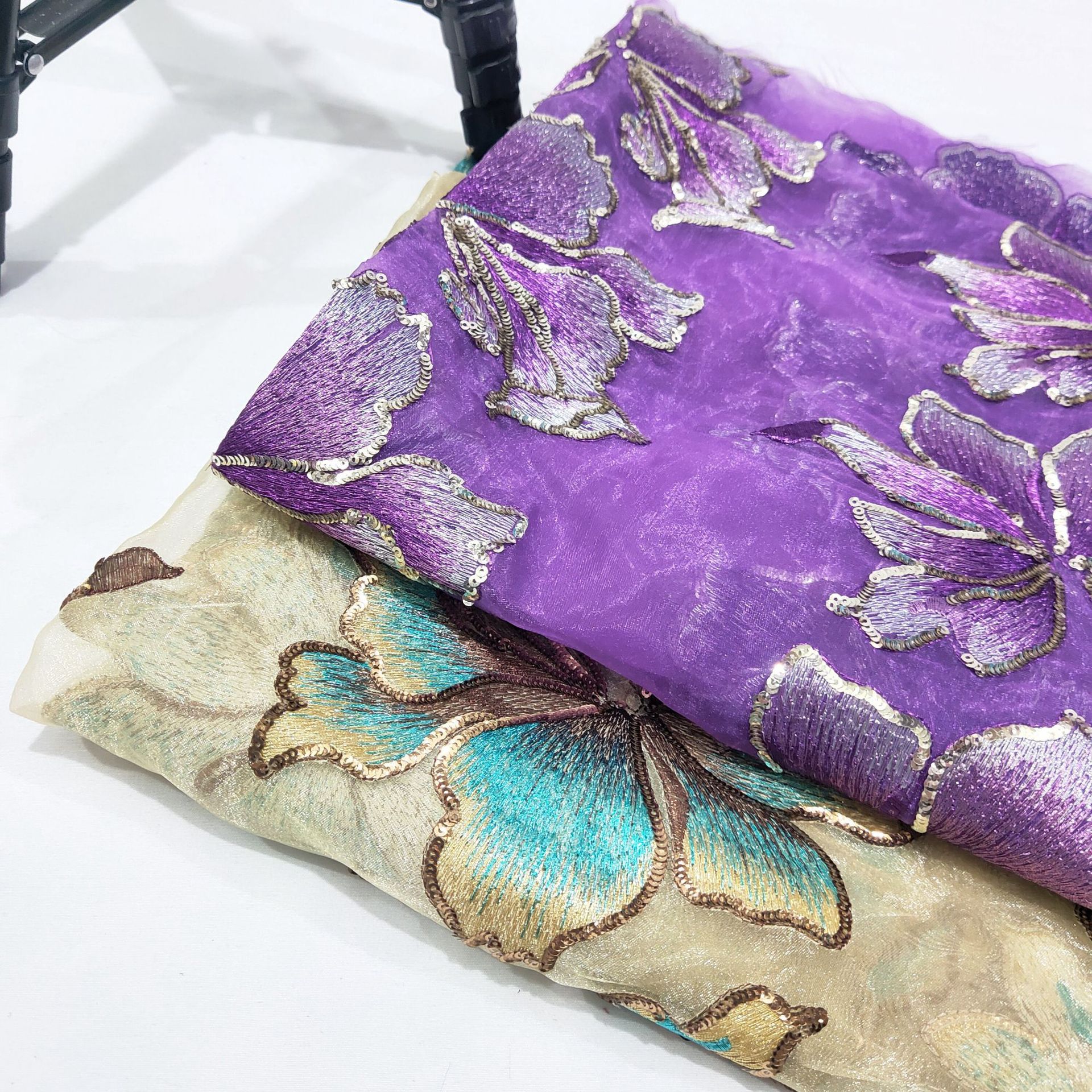 Organza Embroidery Applique Pa - огляд і ціна Embellishment Crafts
