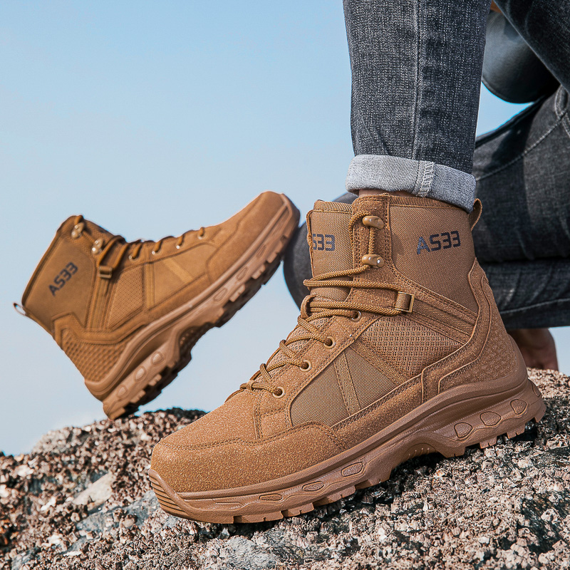Men's Military Tactical Boots  - огляд і ціна Guipure Lace Panel