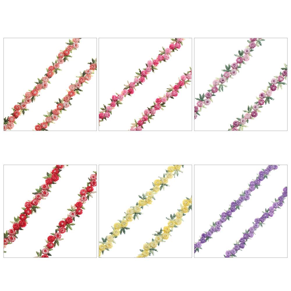 2Yard Flower Lace Trim Embroid - огляд і ціна Lace Ribbon Trim