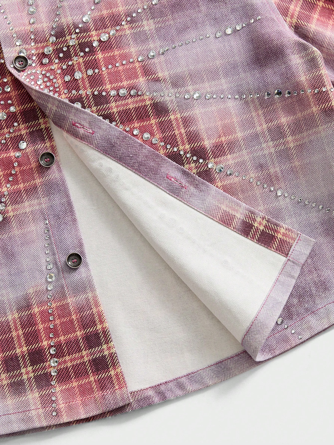 Mens Plaid Denim Shirt With Rh - огляд і ціна Embellish Knit