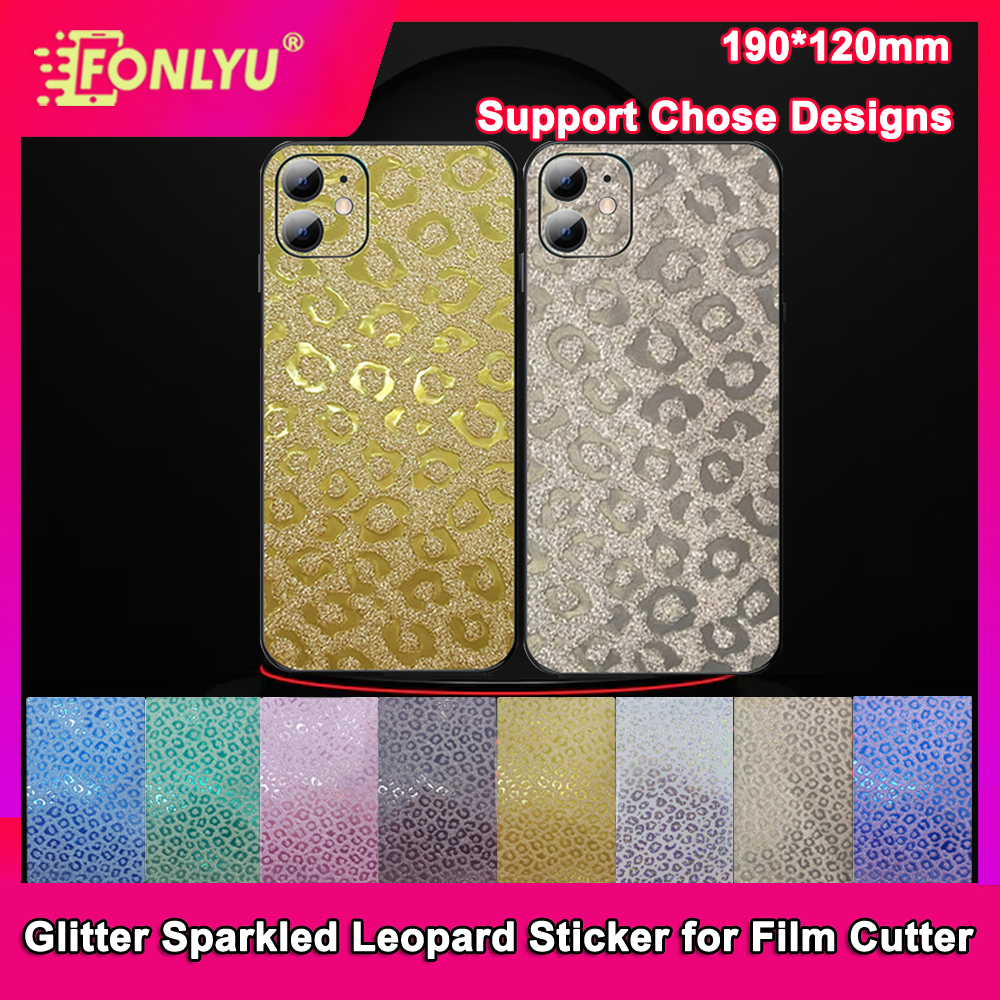 FONLYU Leopard Glitter Shiny B - огляд і ціна Glitter Vinyl Roll