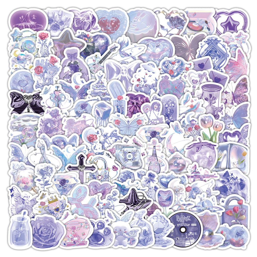 103 Pcs Glittery Shimmery Purp - огляд і ціна Craft Embellishment World