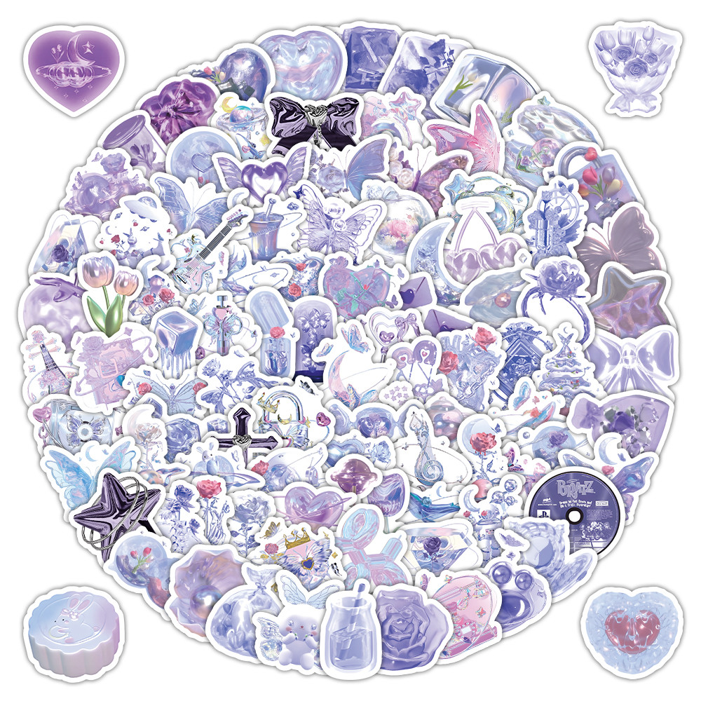 103 Pcs Glittery Shimmery Purp - огляд і ціна Craft Embellishment World