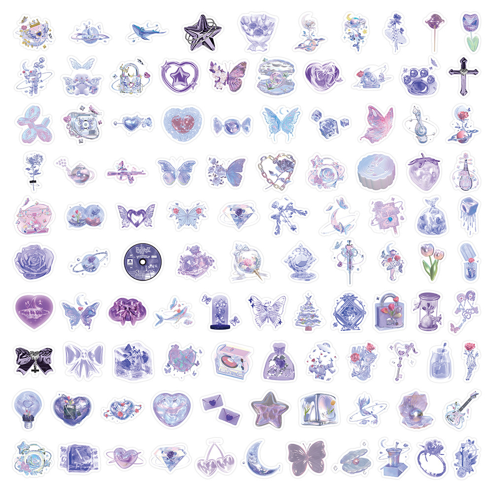 103 Pcs Glittery Shimmery Purp - огляд і ціна Craft Embellishment World