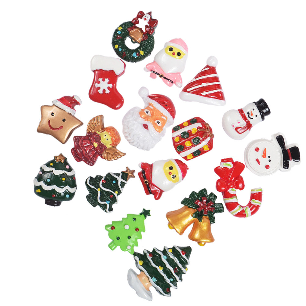 50pcs Resin DIY Accessories Ch - огляд і ціна Christmas Craft Embellishment