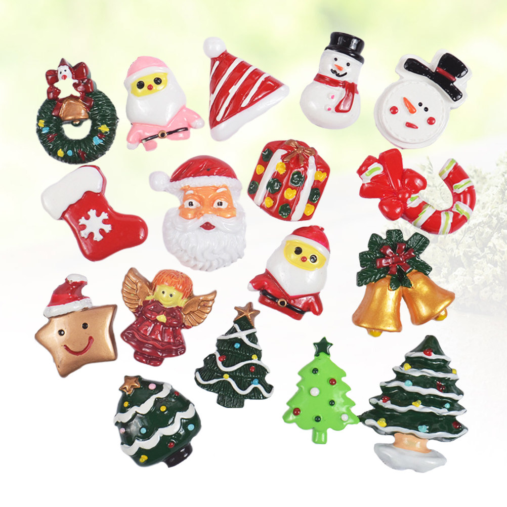 50pcs Resin DIY Accessories Ch - огляд і ціна Christmas Craft Embellishment