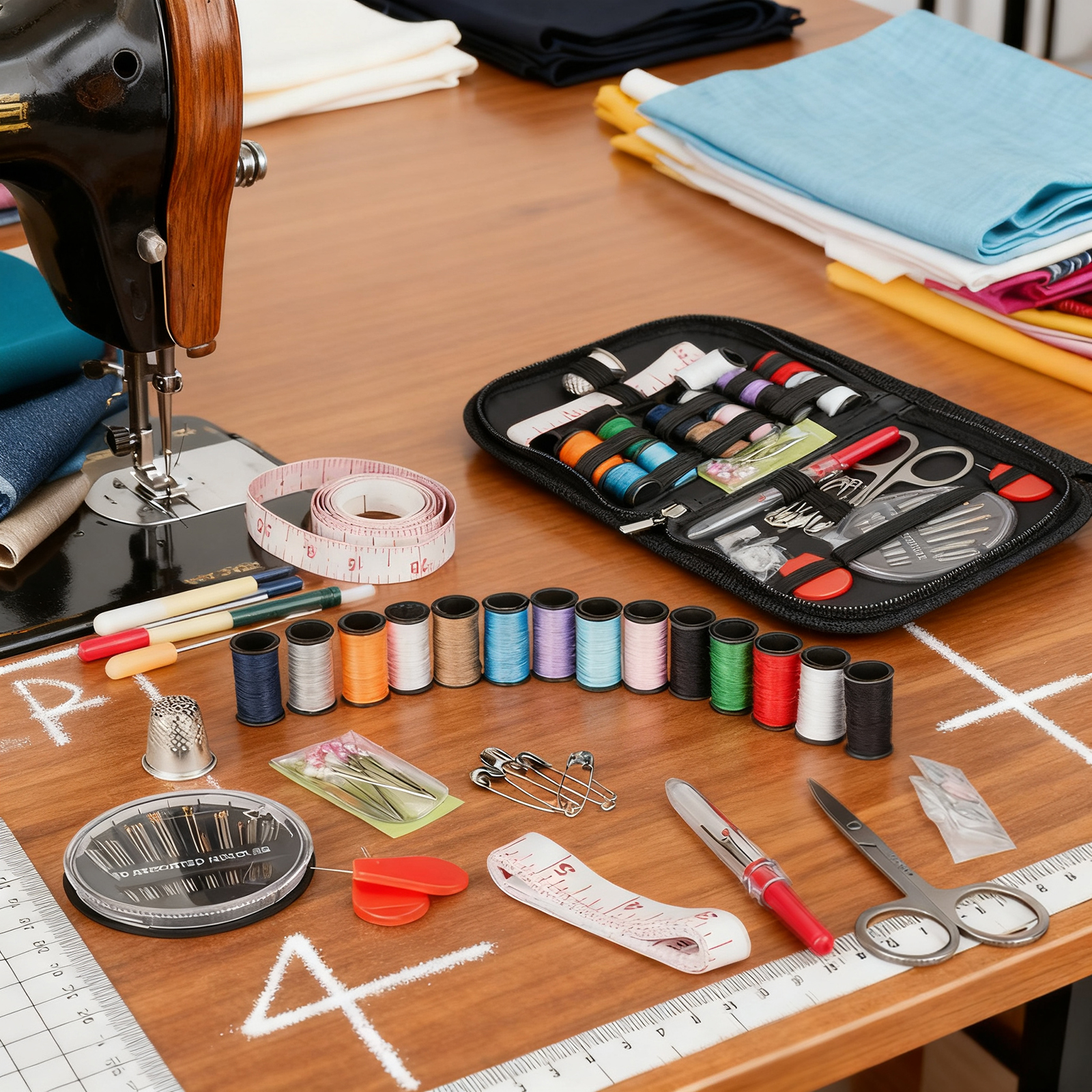 The sewing kit contains 68 acc - огляд і ціна Pom Pom Maker Tool