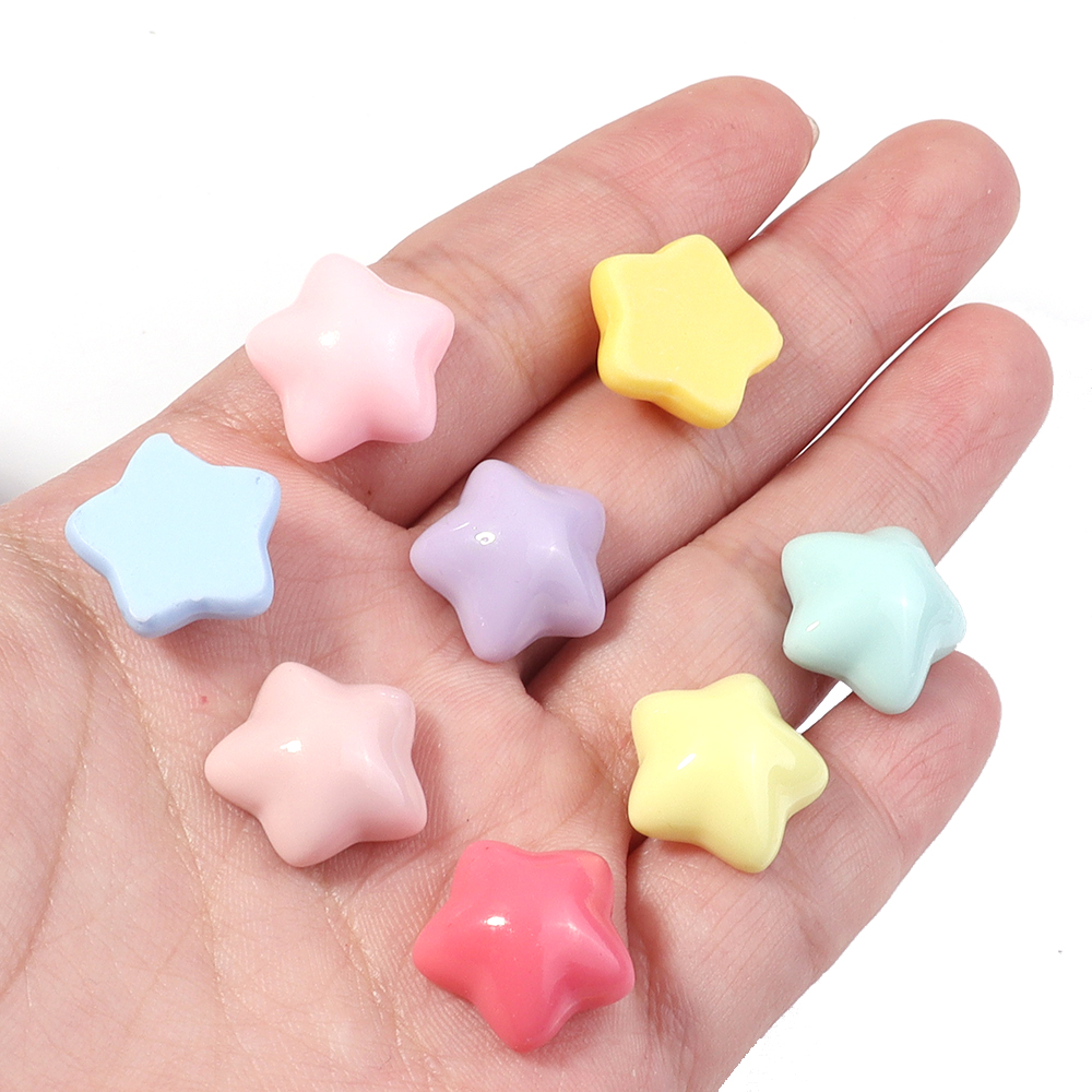 50pcs/lot 16mm Colorful Star R - огляд і ціна Embellishment Crafts