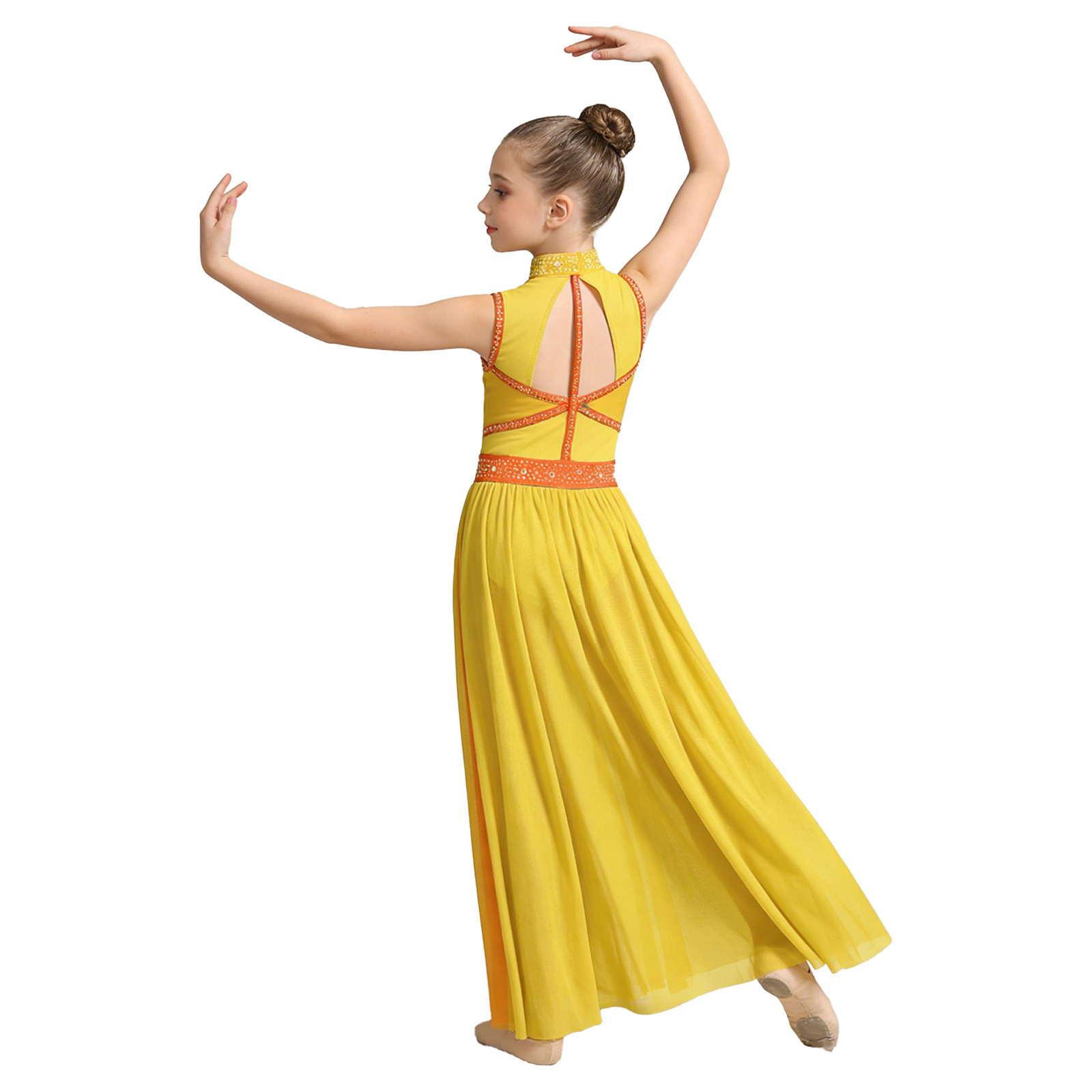 Kids Girls Modern Lyrical Danc - огляд і ціна Rhinestone Banding Trim