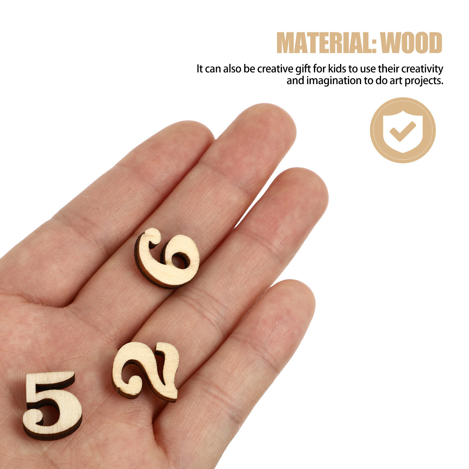 200Pcs Premium Wood Christmas  - огляд і ціна Christmas Craft Embellishment