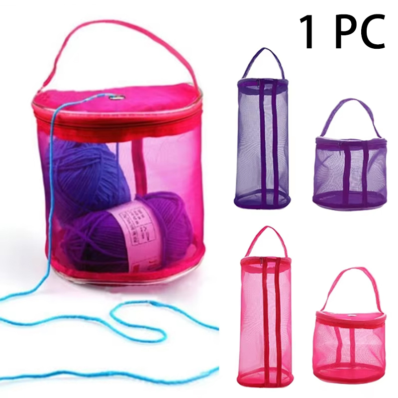 1 PC，Portable Yarn Storage Bag - огляд і ціна Pom Pom Maker Tool