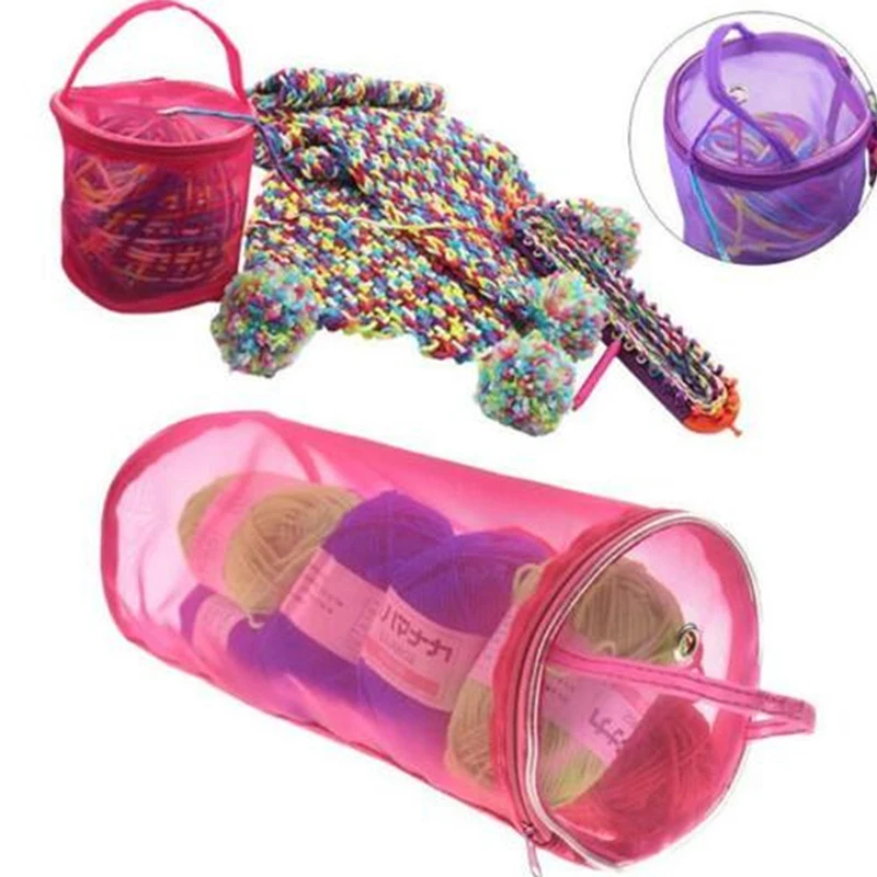 1 PC，Portable Yarn Storage Bag - огляд і ціна Pom Pom Maker Tool