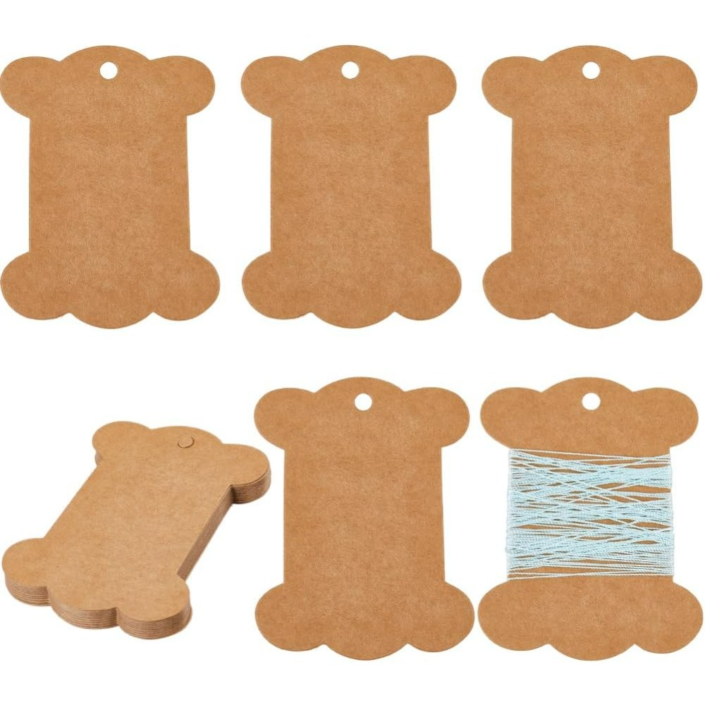 80Pcs Embroidery Thread Cardbo - огляд і ціна Organza Ribbon Spool