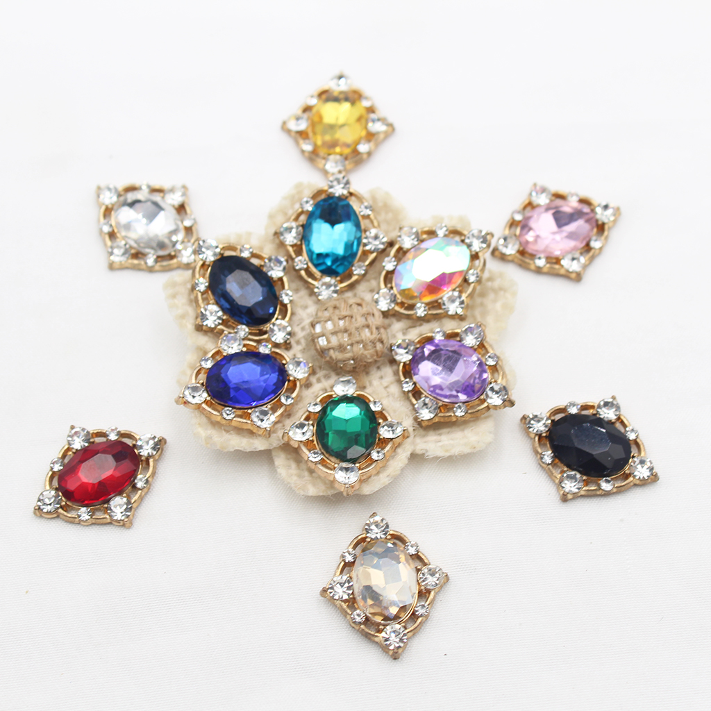 10Pcs Vintage Crystal Sew on C - огляд і ціна Embellishment Crafts
